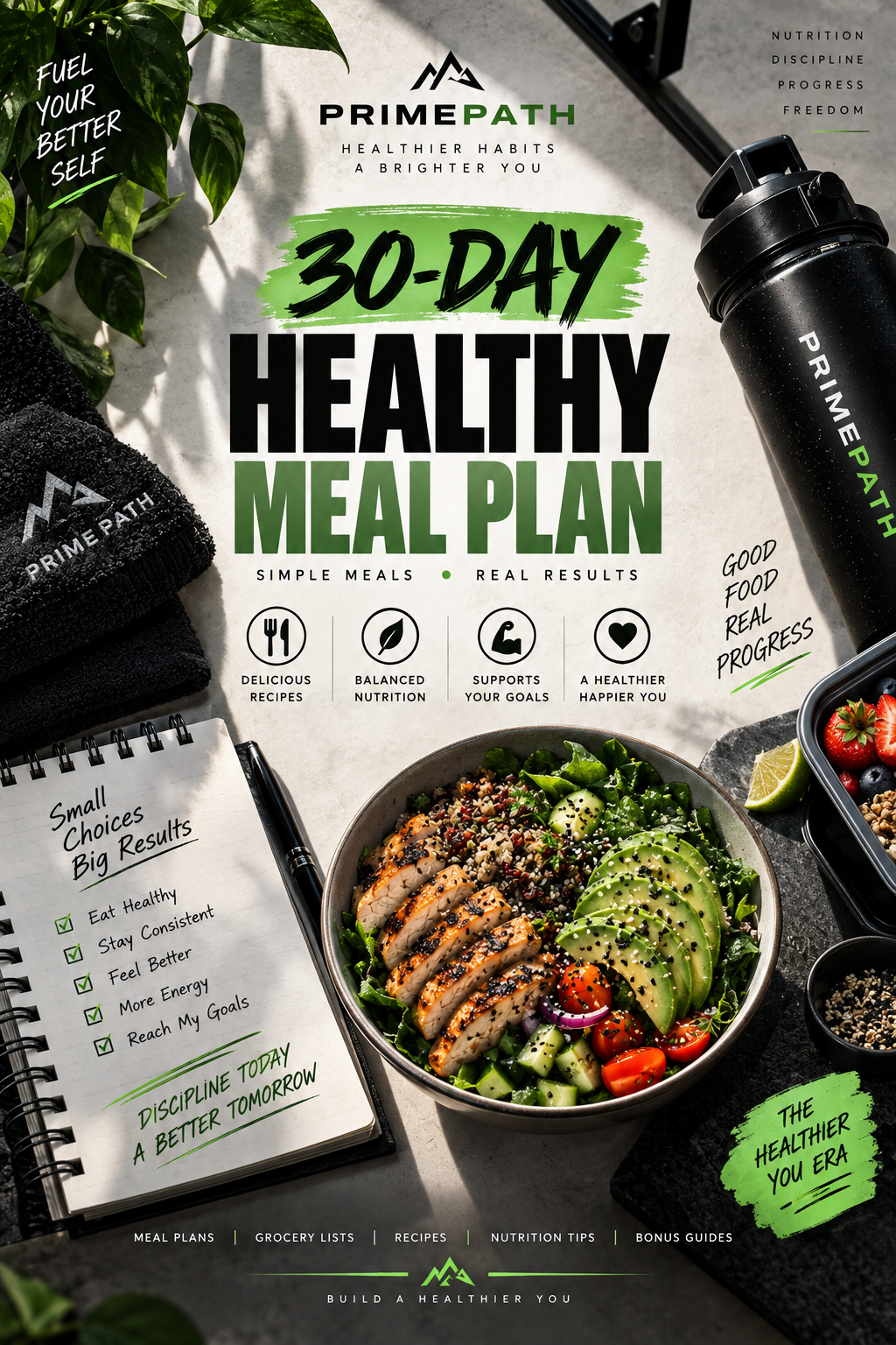 PrimePath 30-Day Healthy Meal Plan | Eat Better. Feel Better. Build Better Habits.